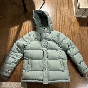 Women’s Mint Green Superpuff Jacket